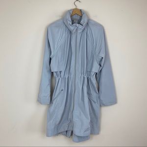 Athleta Rain Drop Jacket Galactic Grey